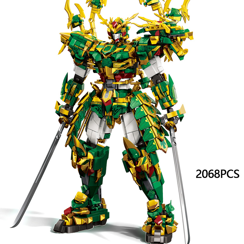 Model Kit Wukong - メカ悟空 組み立てブロックおもちゃセット モンキーキングシリーズ ロボット戦士騎士ヒーローモデル DIYブロックおもちゃ 子供