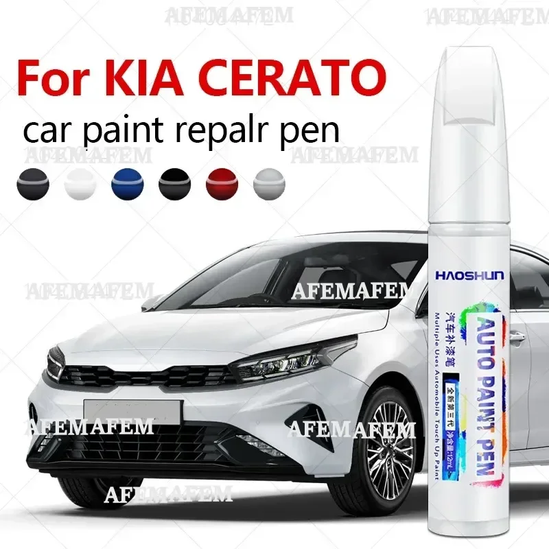 Paint Model Kit - 起亜セラート 2018-2025 BD ペイントリペアペンタッチアップスクラッチリムーバー DIY 自動車アクセサリーブラックホワイトシルバーグレーレッドブルー