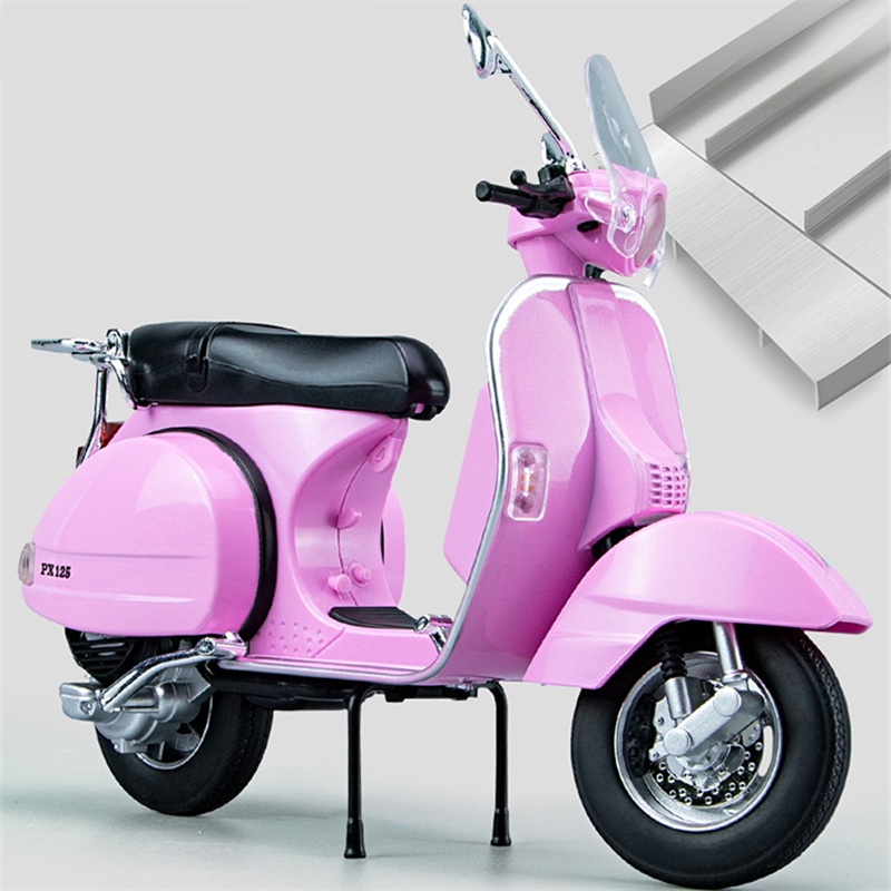 ベスパ1/10合金モーターサイクルモデル,クラシックメタルモ - Model Kit Vespa のレビューと価格