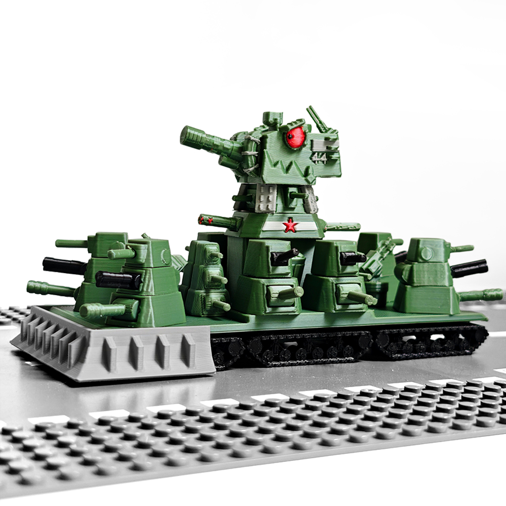 3Dプリント製KV-44M超大型ファンタジータンクモデルキッ - Model Kit Fantasy のレビューと価格