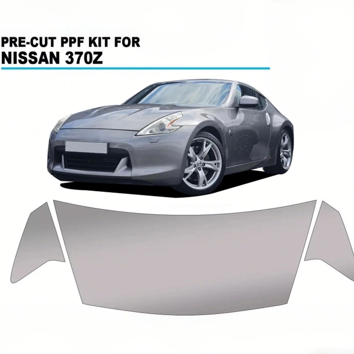 8.5ミルTPUフードバンパーペイント保護フィルム 日産37 - Paint Model Kit のレビューと価格