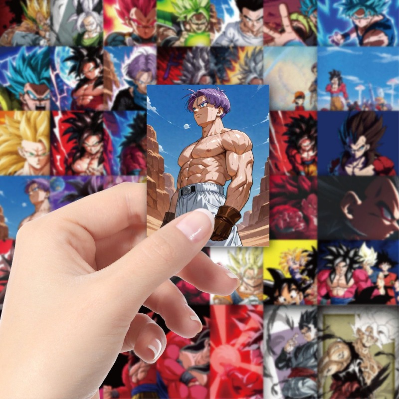 ドラゴンボール超サイヤ人シリーズのステッカー110枚セット。 - Model Kit Wukong のレビューと価格