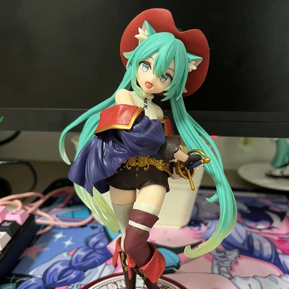 初音ミク デスクトップ用 かわいいアクションフィギュア 『テ - Model Kit Anime Girl のレビューと価格