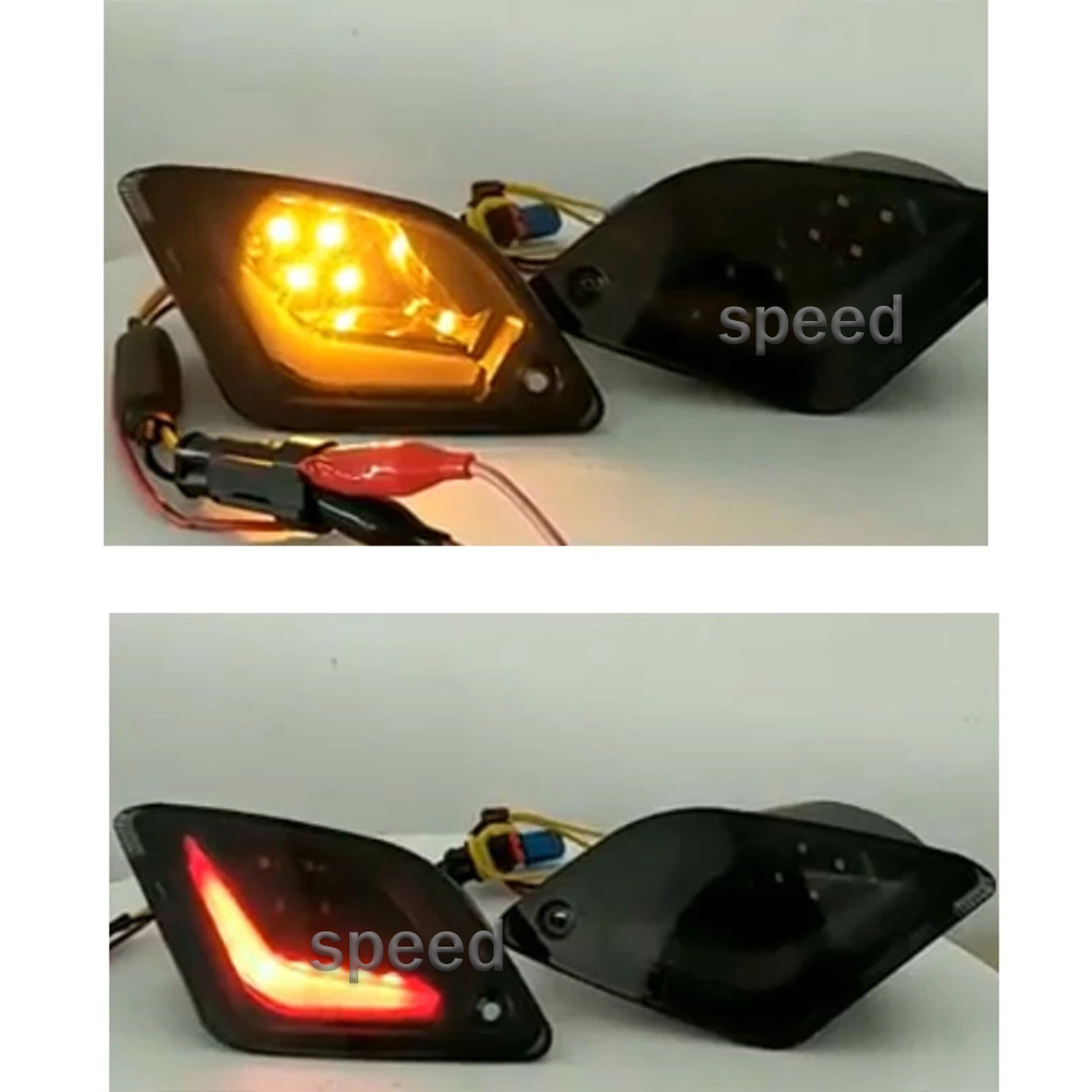 バイクアクセサリー LEDリアおよびフロントターンシグナルラ - Model Kit Vespa のレビューと価格